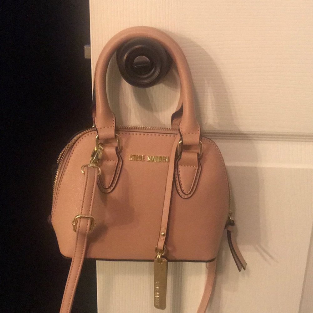 Blush pink mini purse